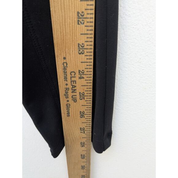 Athleta Women’s Leggings Delancey Moto Tight Black Ankle Zip Athleisure Size S - Picture 11 of 16
